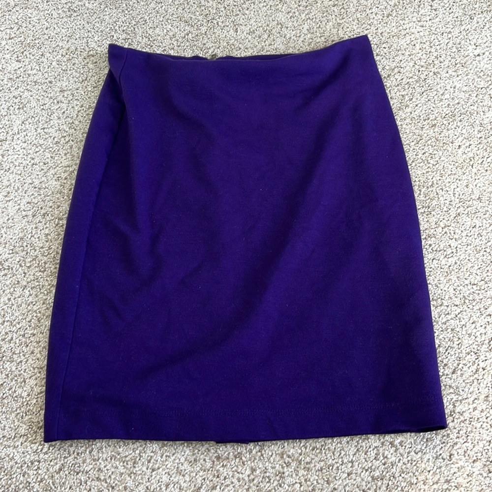 Purple skirt